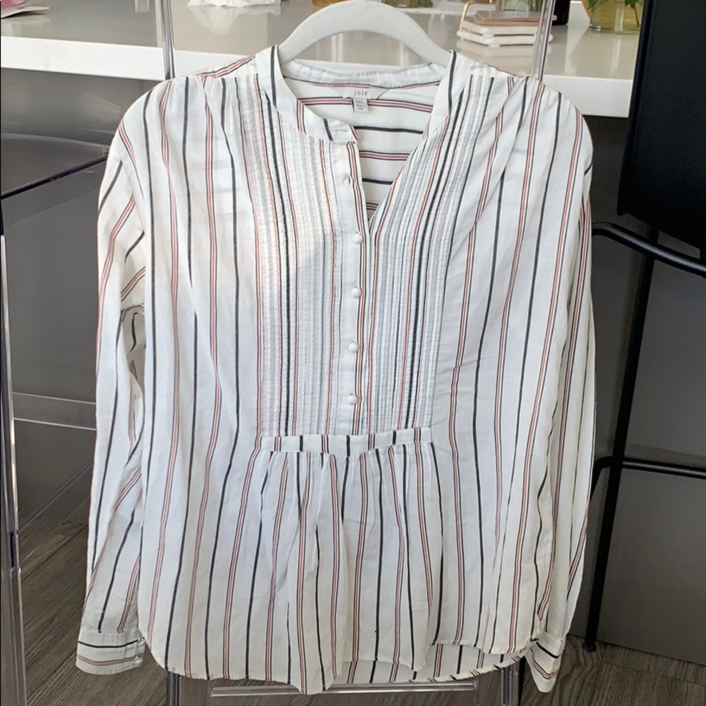 Join Stipe Cotton Blend Top size XXS